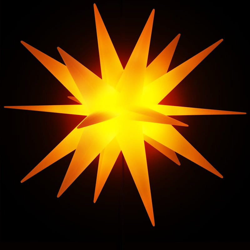 Afbeelding laden in galerijviewer, Vidaxl kerstlamp met grondpin en led inklapbaar 57 cm geel
