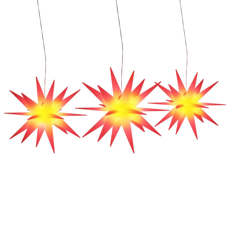 Load image into Gallery viewer, Vidaxl kerstlampen met led's 3 st inklapbaar rood
