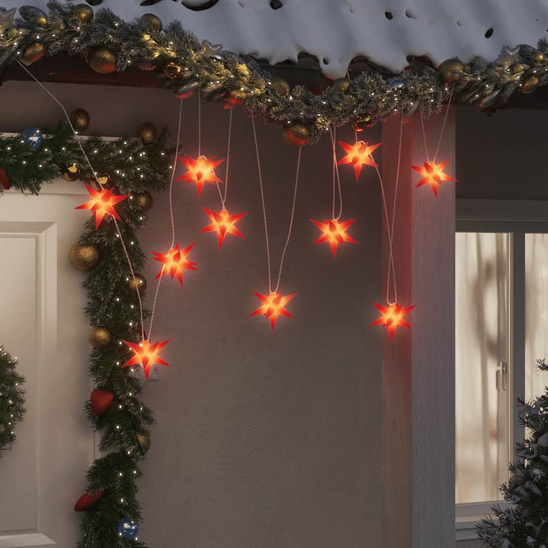 Load image into Gallery viewer, Vidaxl kerstlamp 10 led's 10 cm rood
