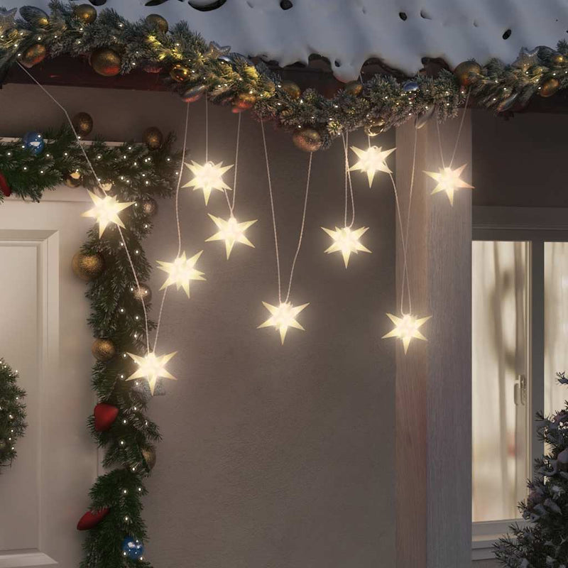 Load image into Gallery viewer, Vidaxl kerstlamp 10 led's 10 cm wit
