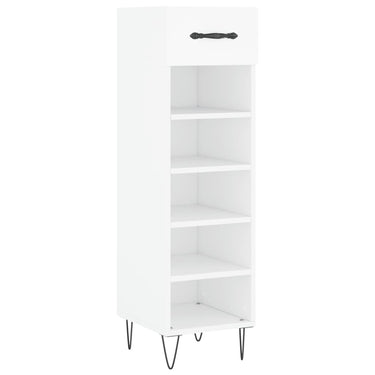 Vidaxl schoenenkast 30x35x105 cm bewerkt hout wit