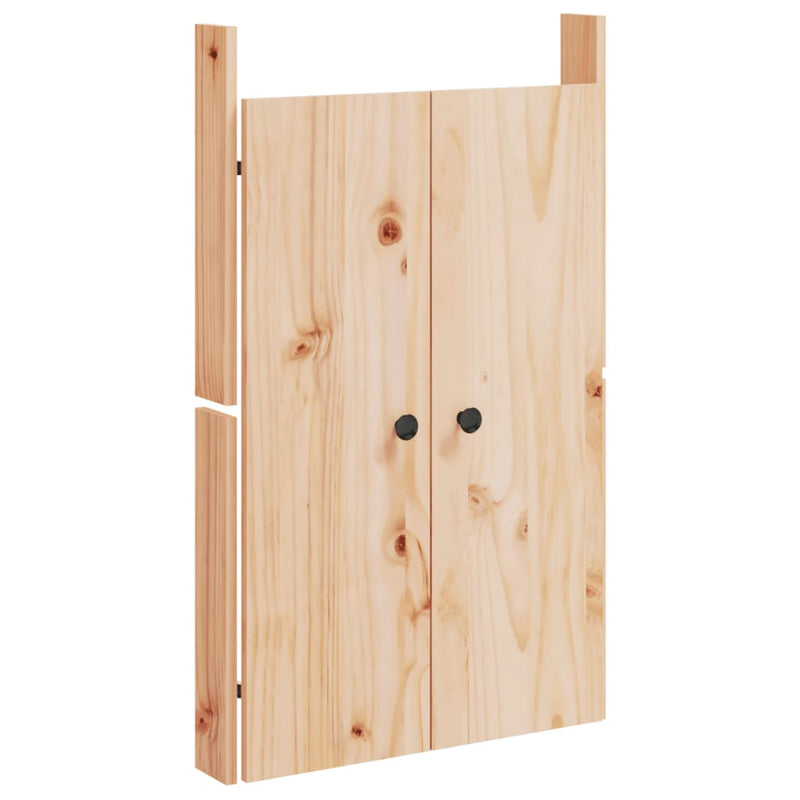 Load image into Gallery viewer, Vidaxl kastdeurtjes voor buitenkeuken 50x9x82 cm massief grenenhout
