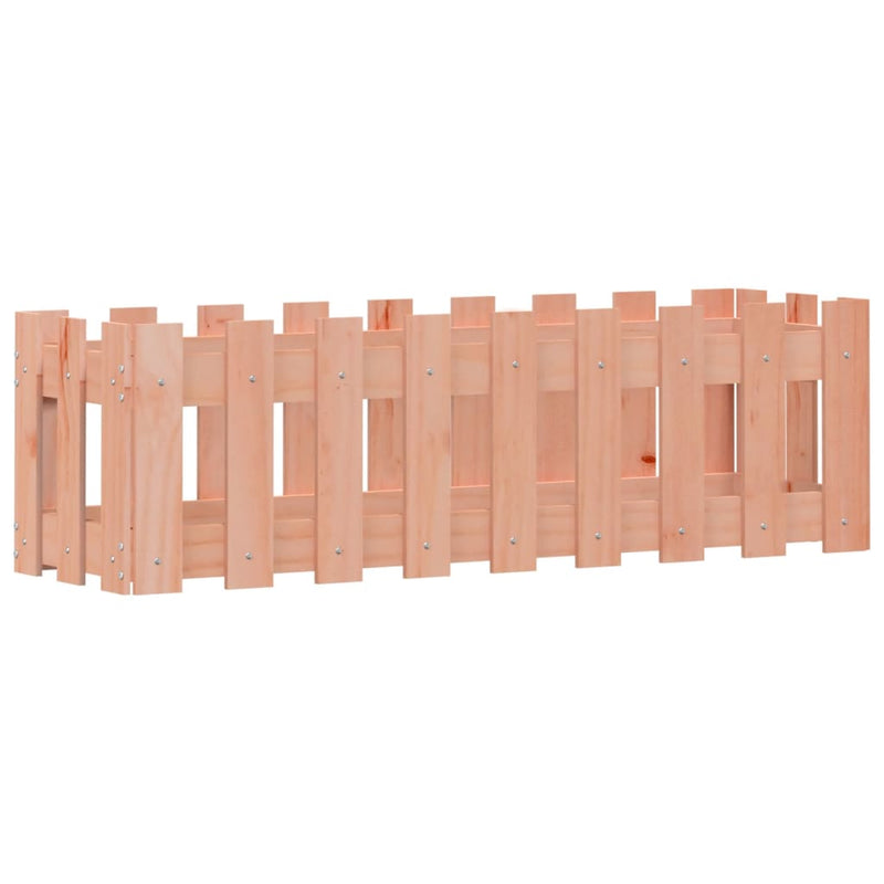 Load image into Gallery viewer, Vidaxl plantenbak verhoogd hekontwerp 100x30x30 cm massief douglashout
