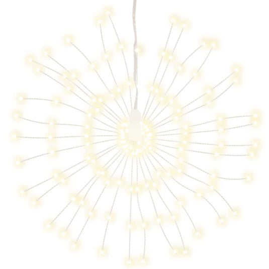 Vidaxl kerstverlichting vuurwerk 140 warmwitte led's 17 cm