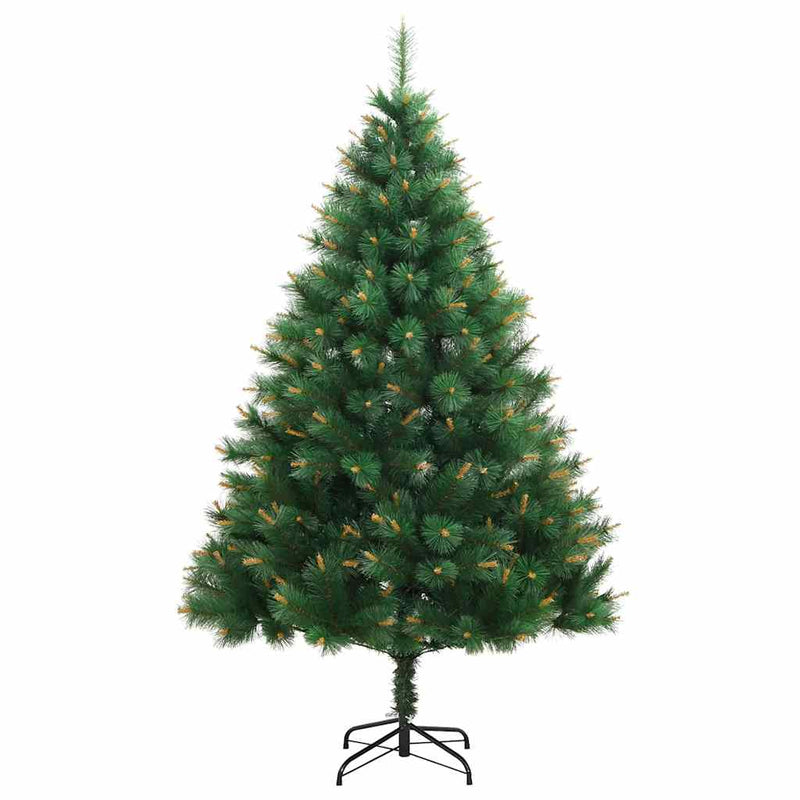 Load image into Gallery viewer, Vidaxl kunstkerstboom met scharnieren en standaard 180 cm
