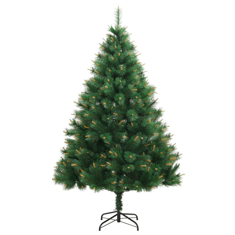 Load image into Gallery viewer, Vidaxl kunstkerstboom met scharnieren en standaard 240 cm
