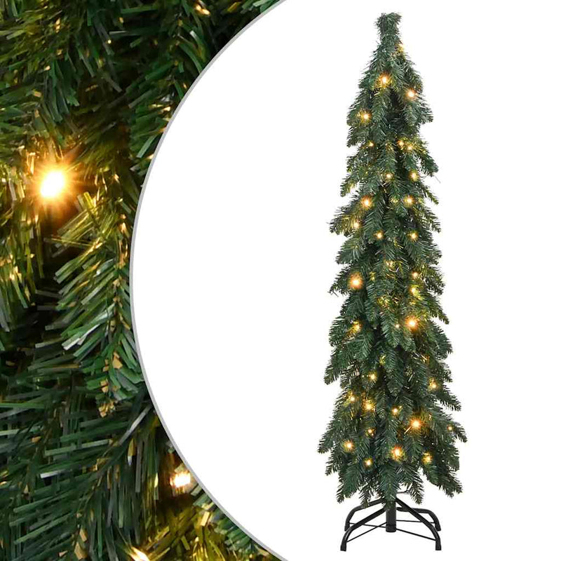 Load image into Gallery viewer, VidaXL Kunstkerstboom met verlichting 60 LED's 120 cm
