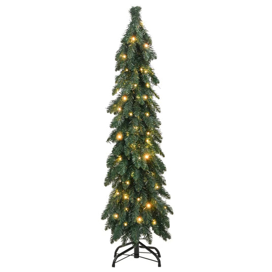 VidaXL Kunstkerstboom met verlichting 80 LED's 150 cm