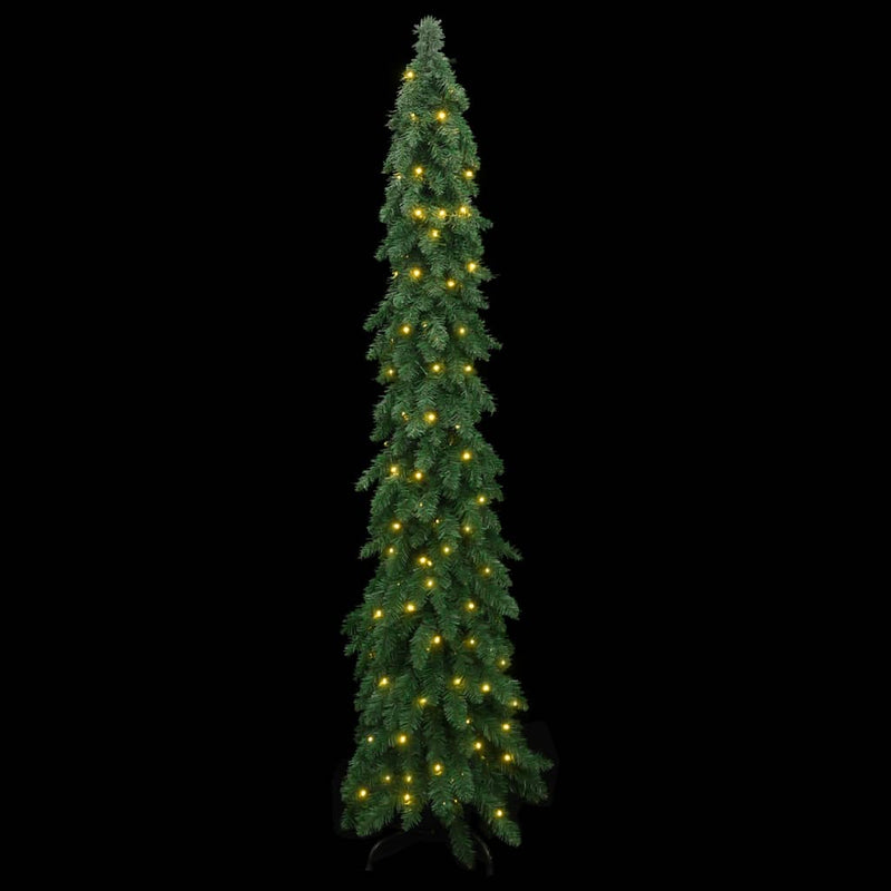 Load image into Gallery viewer, VidaXL Kunstkerstboom met verlichting 100 LED's 180 cm
