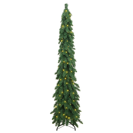 VidaXL Kunstkerstboom met verlichting 100 LED's 180 cm