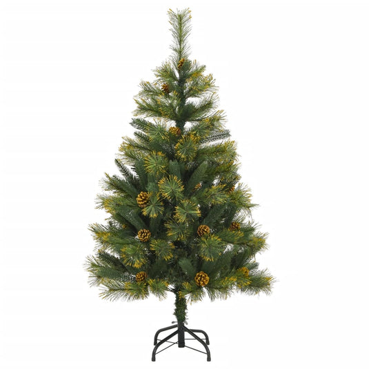 Vidaxl kunstkerstboom met scharnieren en standaard 150 cm