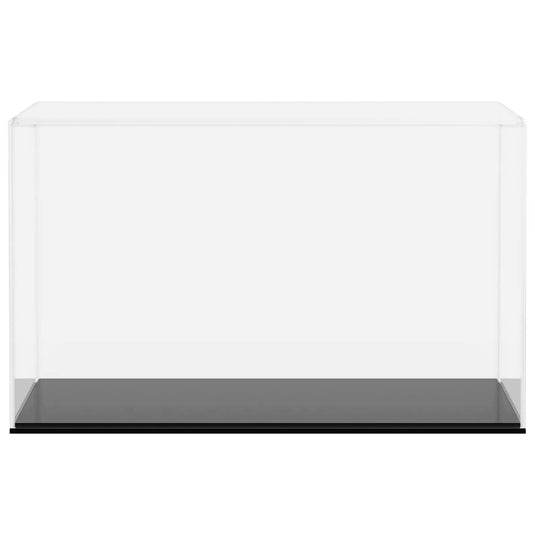 Vidaxl vitrine transparant 31x17x19 cm acryl