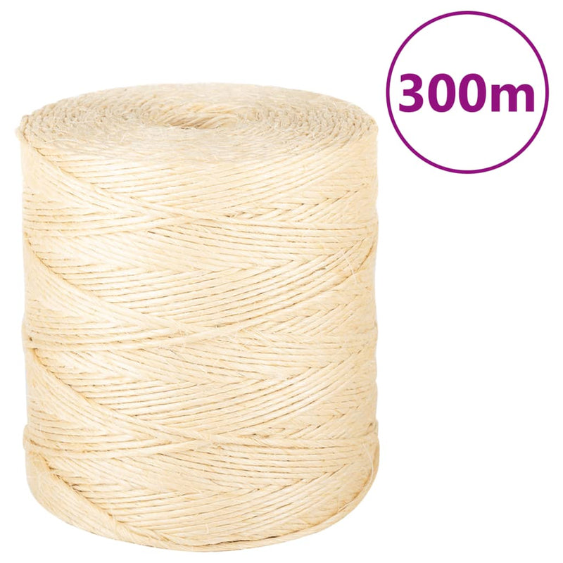 Load image into Gallery viewer, Vidaxl touw 2 mm 300 m 100% sisal
