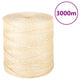 Vidaxl touw 2 mm 3000 m 100% sisal