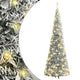 Vidaxl kunstkerstboom pop-up met sneeuw 100 led's 150 cm