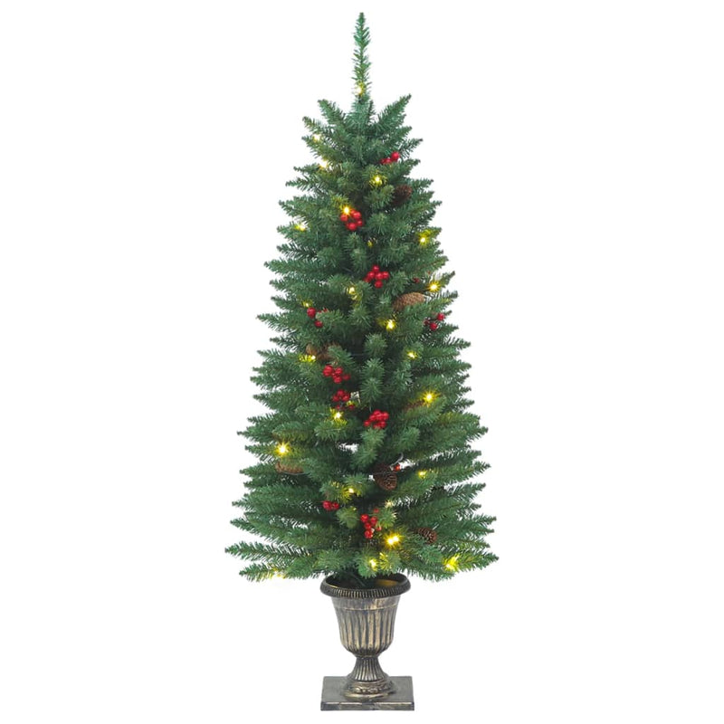 Load image into Gallery viewer, Vidaxl kunstkerstbomen 2 st 100 led's 120 cm groen
