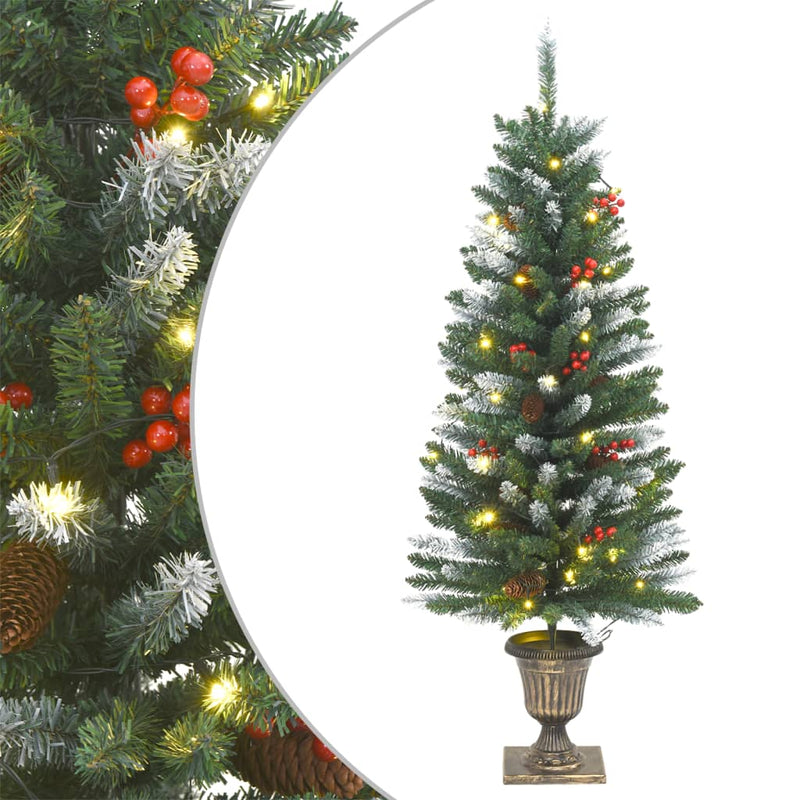 Load image into Gallery viewer, VidaXL Kunstkerstbomen 2 st 100 LED's 120 cm groen
