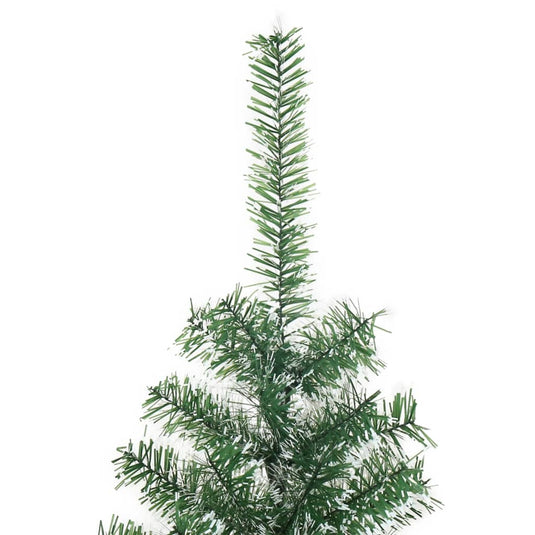 Vidaxl kunstkerstboom met sneeuw 120 cm groen
