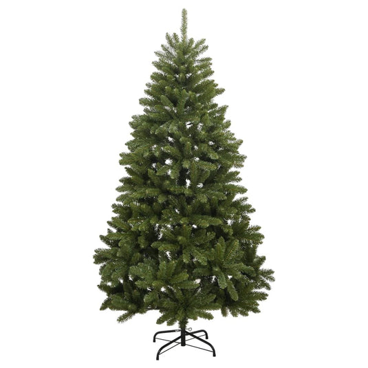 Vidaxl kunstkerstboom met scharnieren en standaard 270 cm groen