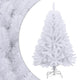 Vidaxl kunstkerstboom met scharnieren en standaard 150 cm wit