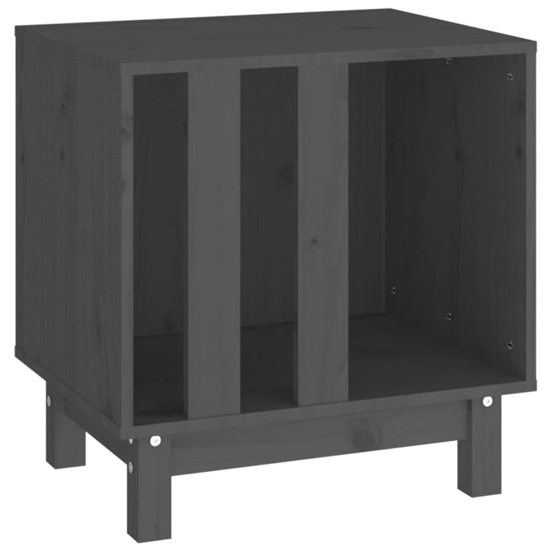 Load image into Gallery viewer, Vidaxl hondenhok 50x40x52 cm massief grenenhout grijs
