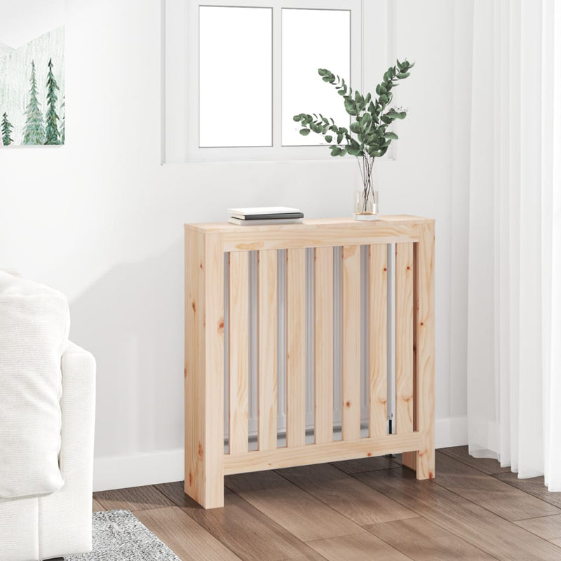 Load image into Gallery viewer, Vidaxl radiatorombouw 79,5x19x84 cm massief grenenhout
