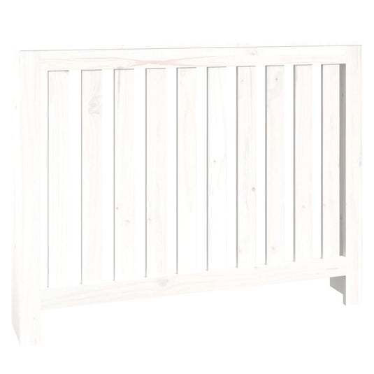 Vidaxl radiatorombouw 108,5x19x84 cm massief grenenhout wit