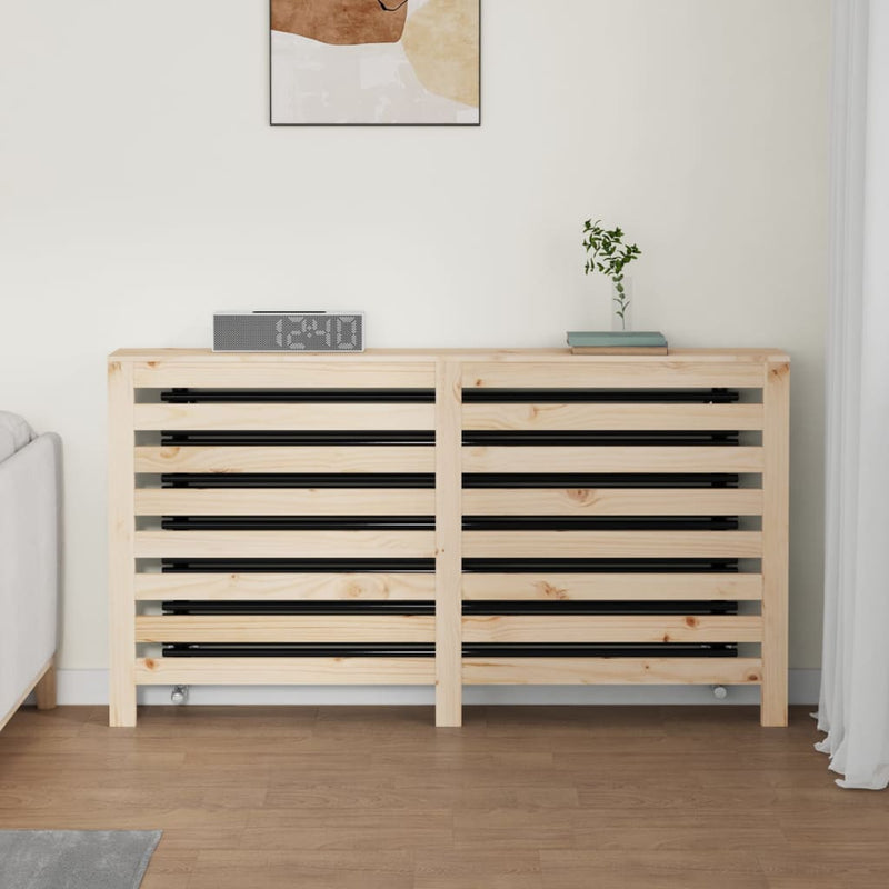 Load image into Gallery viewer, Vidaxl radiatorombouw 153x19x84 cm massief grenenhout
