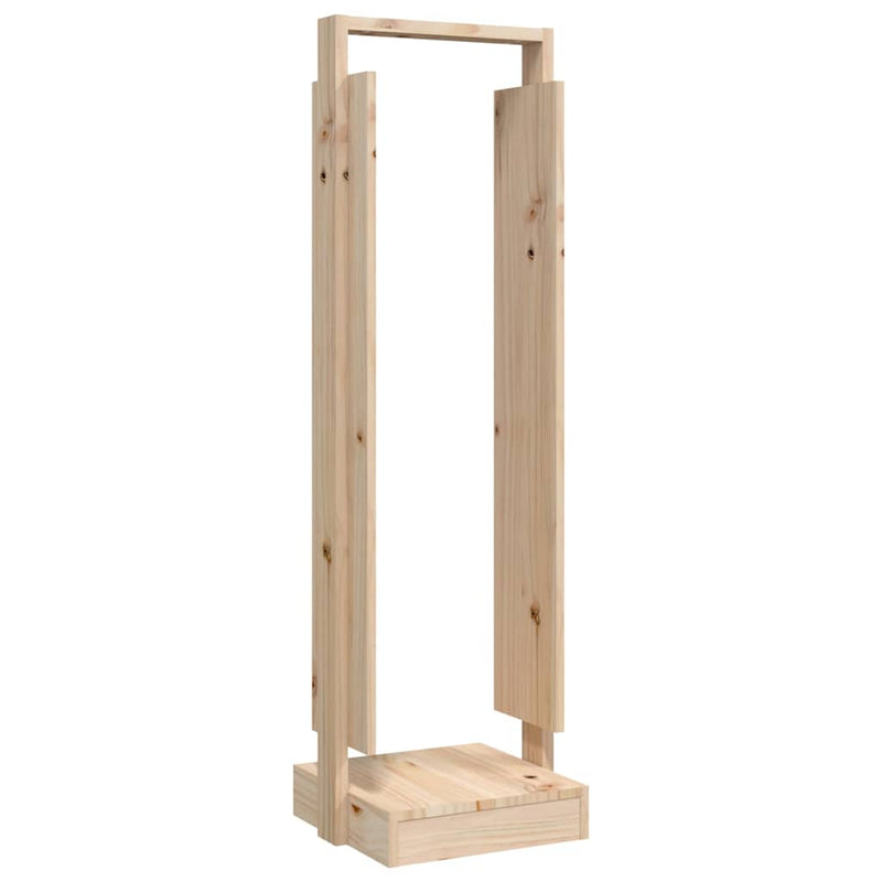 Afbeelding laden in galerijviewer, Vidaxl houtblokhouder 33,5x30x110 cm massief grenenhout
