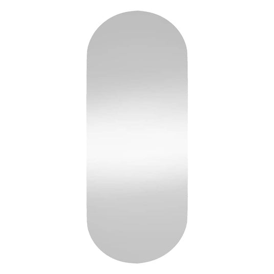 Vidaxl wandspiegel 25x60 cm ovaal glas