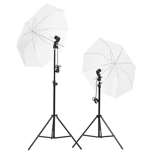 Vidaxl fotostudioset met verlichtingsset en achtergrondscherm