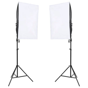 Vidaxl fotostudioset met verlichtingsset en achtergrondscherm