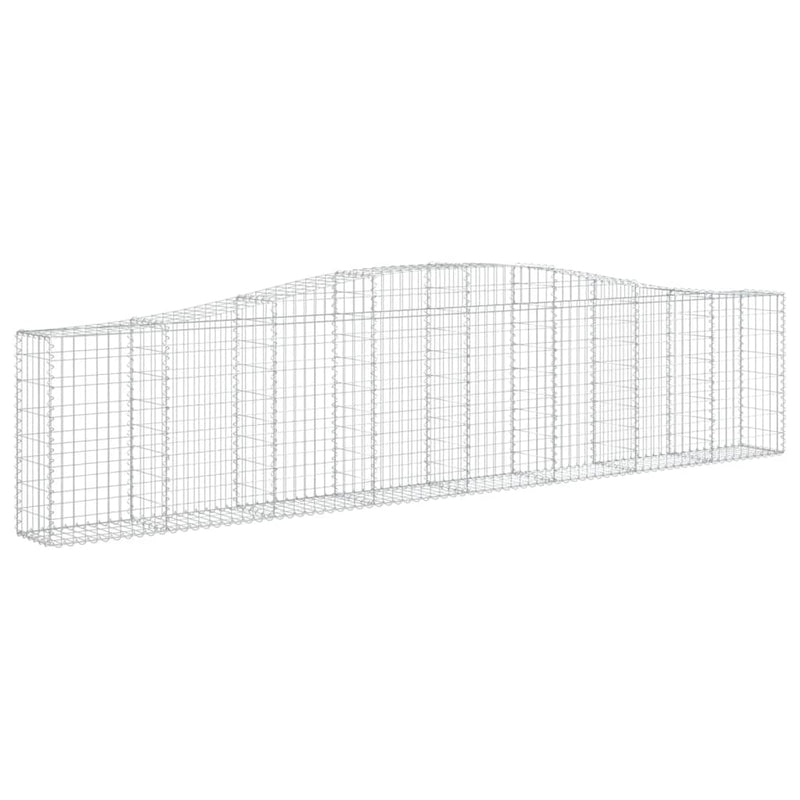 Load image into Gallery viewer, VidaXL Schanskorven 5 st gewelfd 400x30x80 100 cm ijzer
