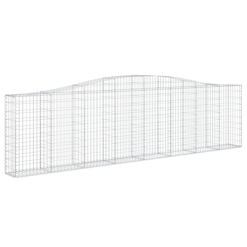 Load image into Gallery viewer, VidaXL Schanskorven 3 st gewelfd 400x30x100 120 cm ijzer

