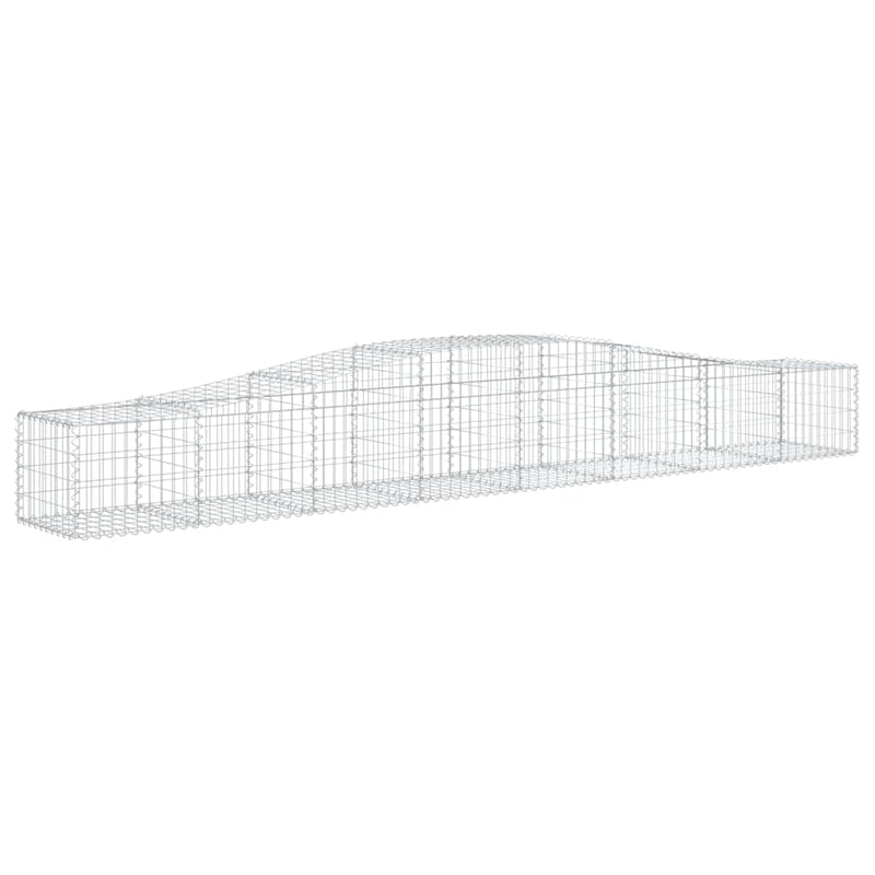 Load image into Gallery viewer, VidaXL Schanskorven 3 st gewelfd 400x50x40 60 cm ijzer
