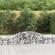 VidaXL Schanskorven 10 st gewelfd 300x50x40 60 cm gegalvaniseerd ijzer