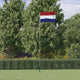 Vidaxl vlag met vlaggenmast nederland 5,5 m aluminium