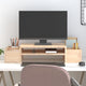Vidaxl monitorstandaard 70x27,5x15 cm massief grenenhout