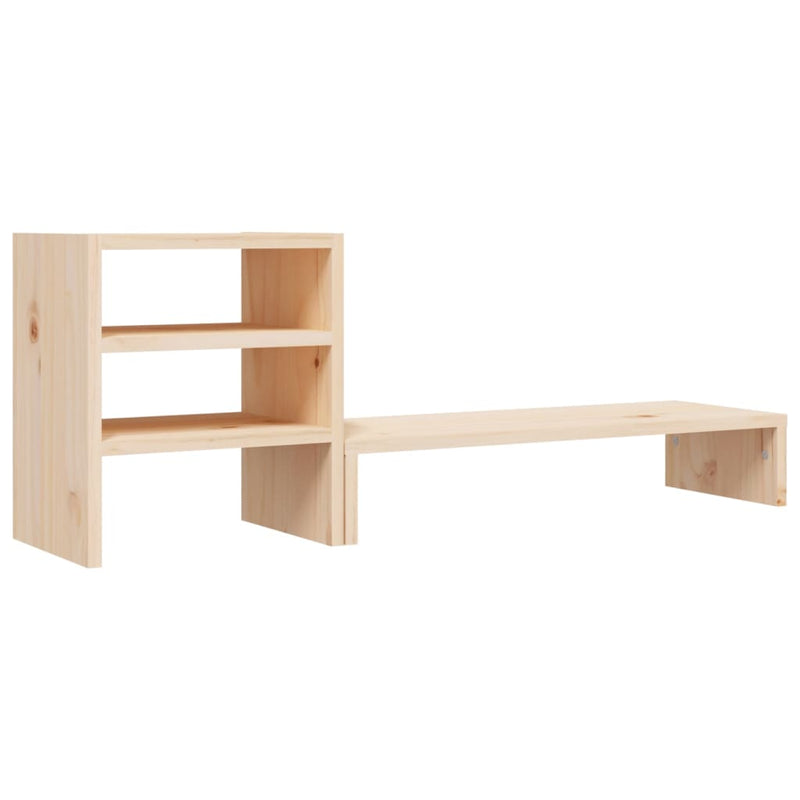 Load image into Gallery viewer, Vidaxl monitorstandaard 81x20x30 cm massief grenenhout
