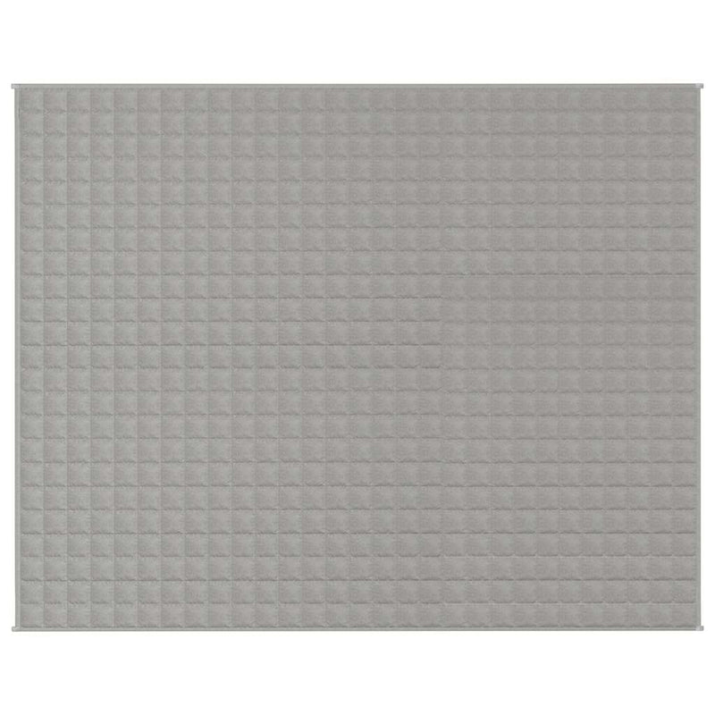 Load image into Gallery viewer, Vidaxl verzwaringsdeken 235x290 cm 15 kg stof grijs
