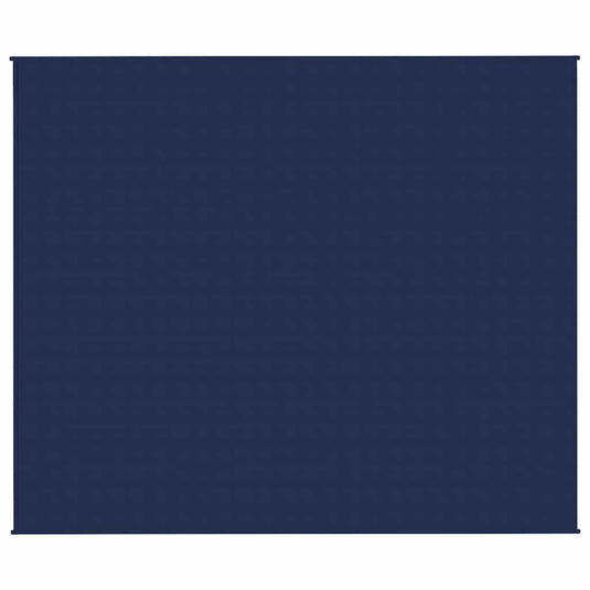 Vidaxl verzwaringsdeken 220x260 cm 15 kg stof blauw