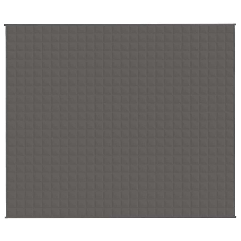 Load image into Gallery viewer, Vidaxl verzwaringsdeken 220x260 cm 11 kg stof grijs
