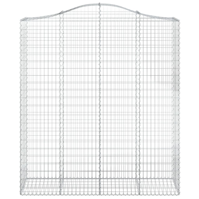 Load image into Gallery viewer, VidaXL Schanskorf gewelfd 200x50x220 240 cm gegalvaniseerd ijzer
