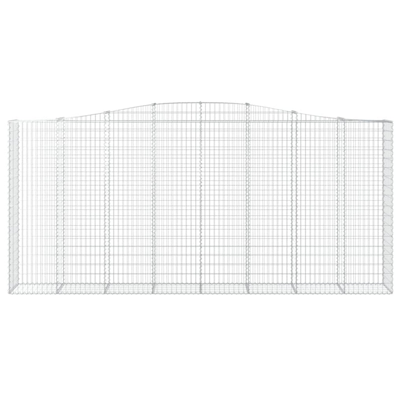 Load image into Gallery viewer, VidaXL Schanskorf gewelfd 400x50x180 200 cm gegalvaniseerd ijzer
