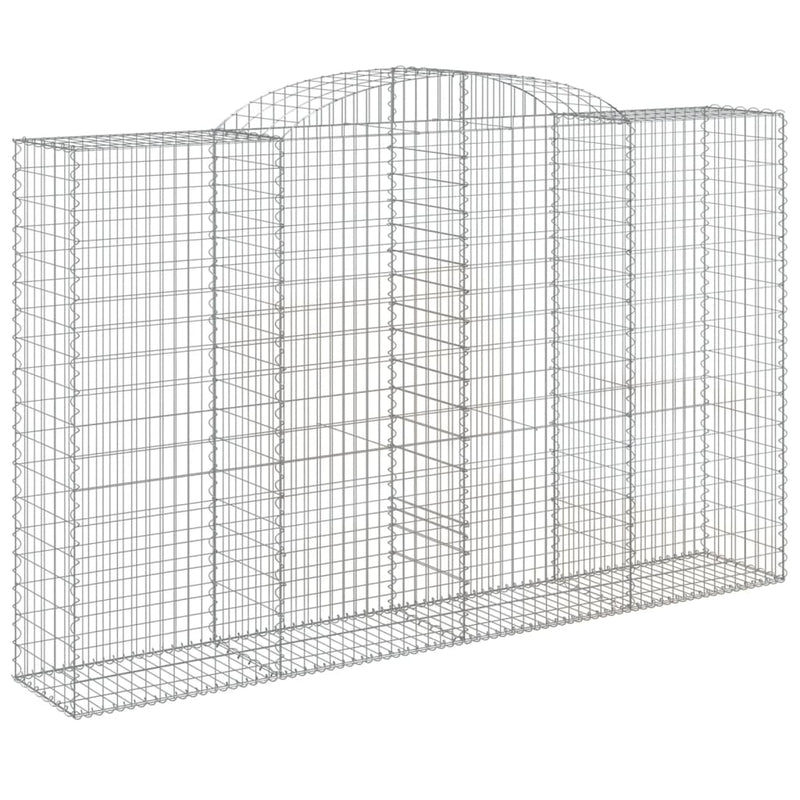 Load image into Gallery viewer, VidaXL Schanskorf gewelfd 300x50x180 200 cm gegalvaniseerd ijzer
