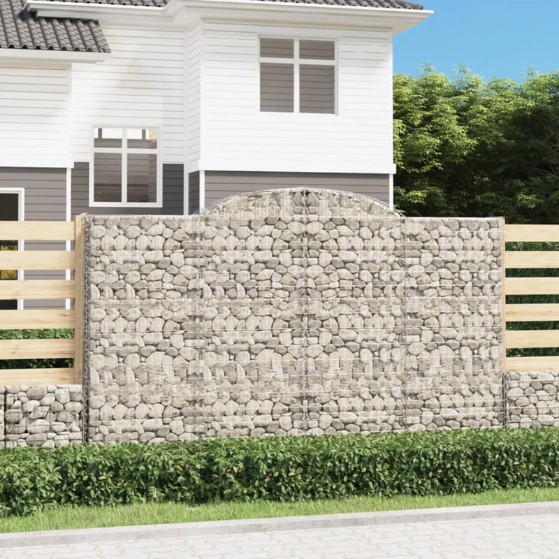 Load image into Gallery viewer, VidaXL Schanskorf gewelfd 300x50x180 200 cm gegalvaniseerd ijzer
