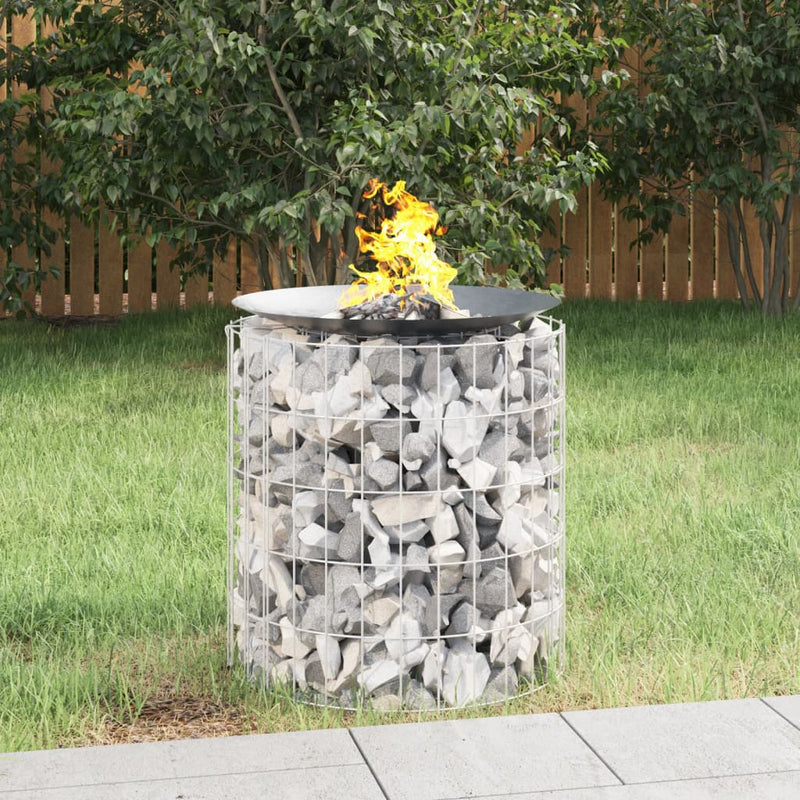 Load image into Gallery viewer, Vidaxl schanskorf vuurplaats ø 50 cm gegalvaniseerd ijzer
