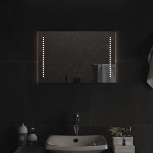 Vidaxl badkamerspiegel led 40x60 cm
