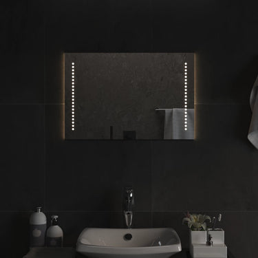 Vidaxl badkamerspiegel led 40x60 cm