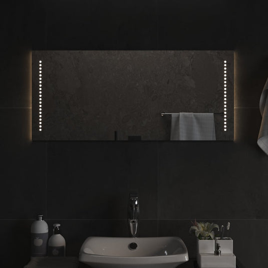 Vidaxl badkamerspiegel led 40x90 cm